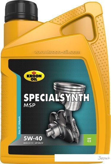Моторное масло Kroon Oil Specialsynth MSP 5W-40 1л