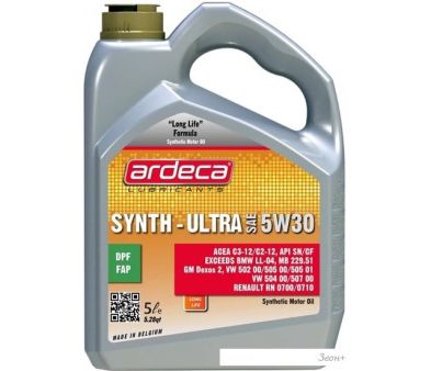   Ardeca SYNTH-ULTRA 5W-30 5