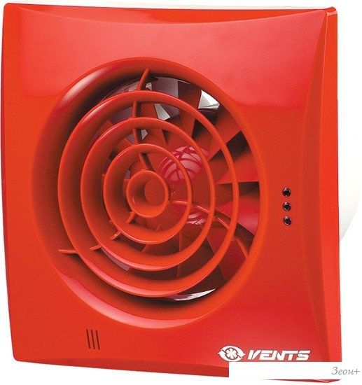 Вытяжной вентилятор Vents 100 Квайт (красный)