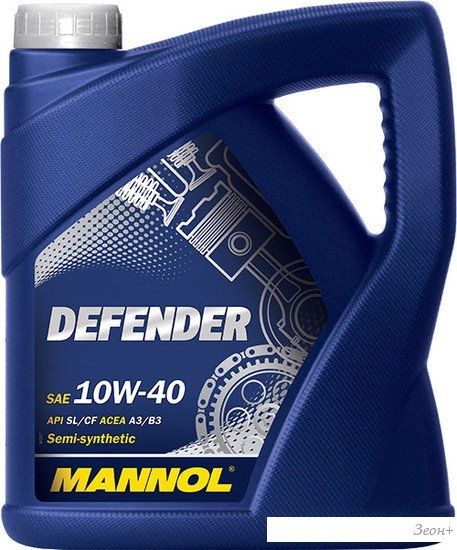 Моторное масло Mannol Defender 10W-40 4л