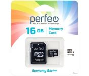   Perfeo microSDHC PF16GMCSH10AES 16GB ( )