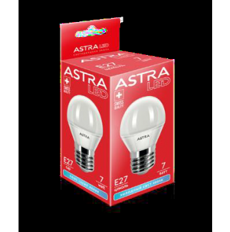   ASTRA G45 7W E27 4000K