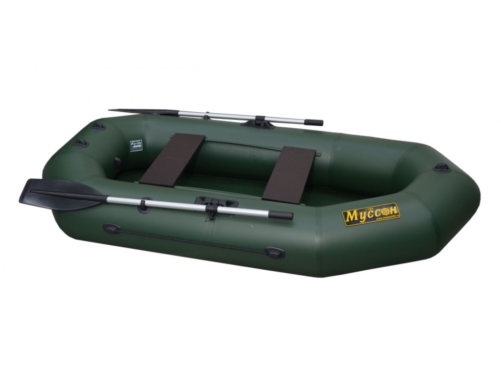 Надувная лодка Муссон R-240 (зеленый)