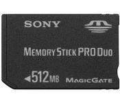   Sony Memory Stick PRO Duo 512Mb